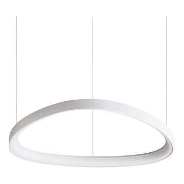Ideal Lux - Suspension LED sur câble GEMINI, 47 W, 230 V, 2700 K, Ø 61 cm, IRC 90, blanc