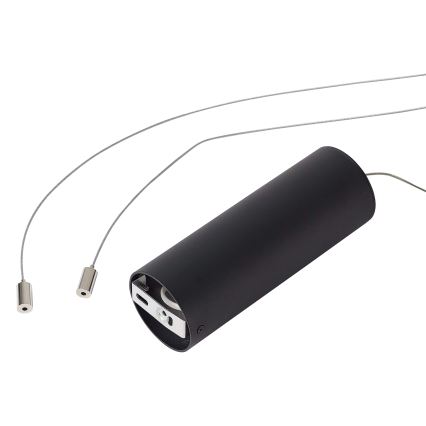 Ideal Lux - Suspension sur câble GEMINI LED/36W/230V 2700K Ø 42,5 cm IRC 90 noir
