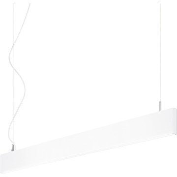 Ideal Lux - Suspension LED sur câble LINUS LED/32W/230V 3000K IRC 90 120 cm blanche