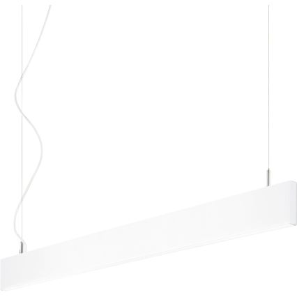 Ideal Lux - Suspension LED sur câble LINUS LED/32W/230V 3000K IRC 90 120 cm blanche