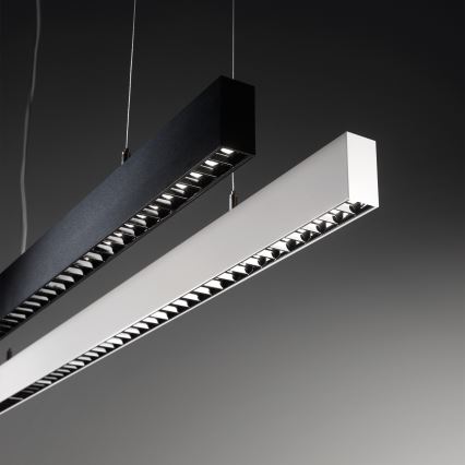 Ideal Lux - Suspension LED sur câble OFFICE LED/30W/230V 4000K IRC 90 noir