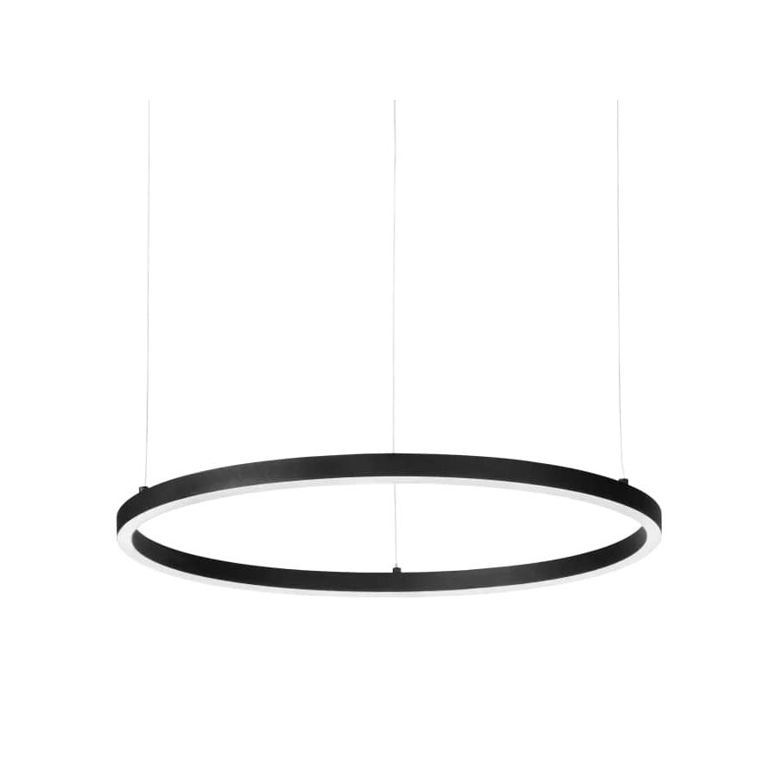 Ideal Lux - Suspension LED à câble ORACLE SLIM LED/29W/230V 3000K CRI 90 Ø 50 cm noir
