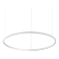 Ideal Lux - suspension LED sur câble ORACLE SLIM LED/37W/230V 2700K IRC 90 Ø 70 cm blanc