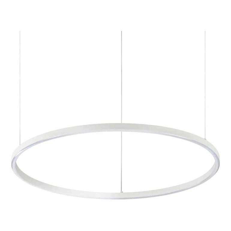 Ideal Lux - suspension LED sur câble ORACLE SLIM LED/37W/230V 2700K IRC 90 Ø 70 cm blanc