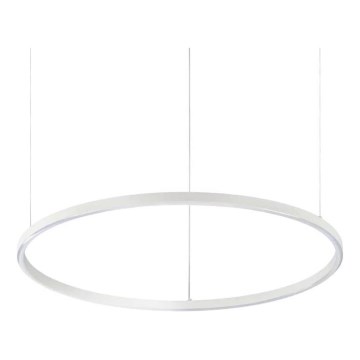 Ideal Lux - Suspension LED sur câble ORACLE SLIM LED/37W/230V 4000K IRC 90 Ø 70 cm blanc