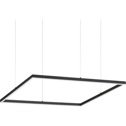 Ideal Lux - Suspension LED sur câble ORACLE SLIM LED/44W/230V 3000K IRC 90 70x70 cm noir