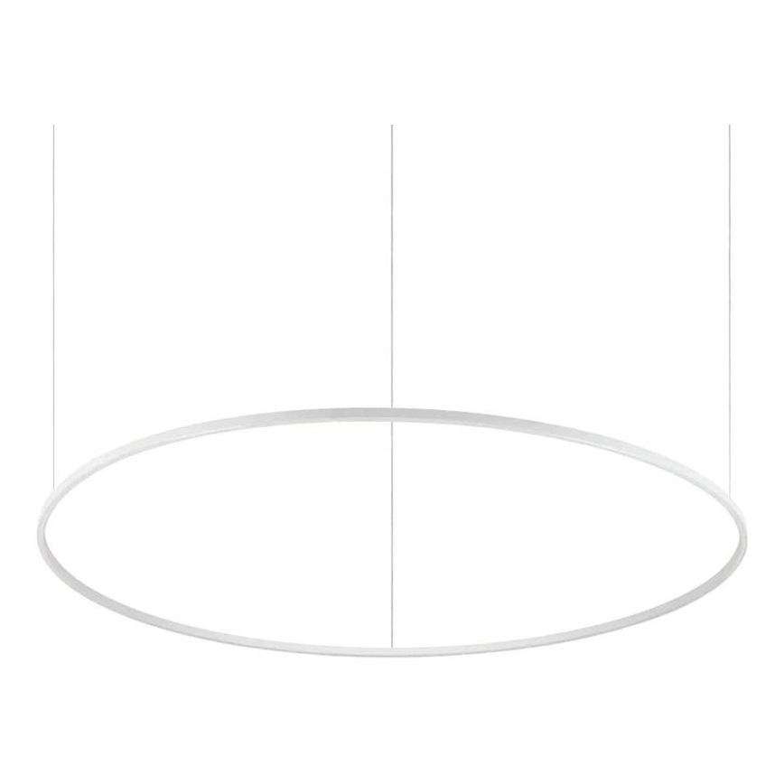 Ideal Lux - Suspension LED sur câble ORACLE SLIM LED/83W/230V 4000K IRC 90 Ø 150 cm blanc