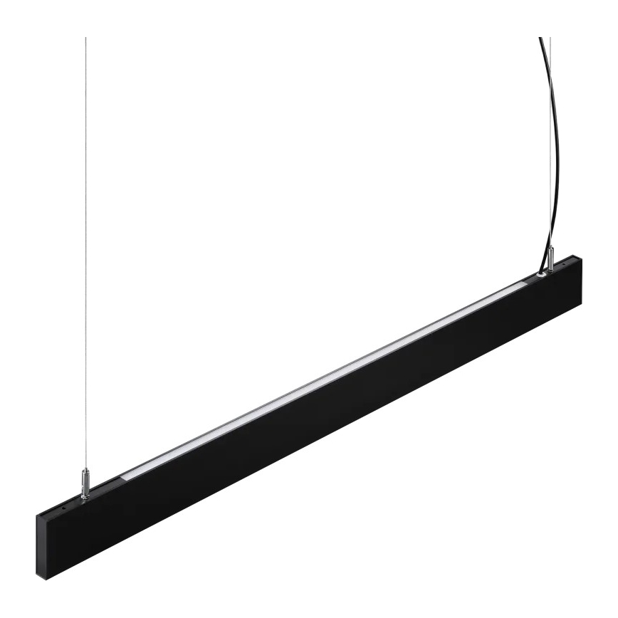Ideal Lux - Suspension LED sur câble STEEL LED/29W/230V 3000K IRC 90 120 cm noire