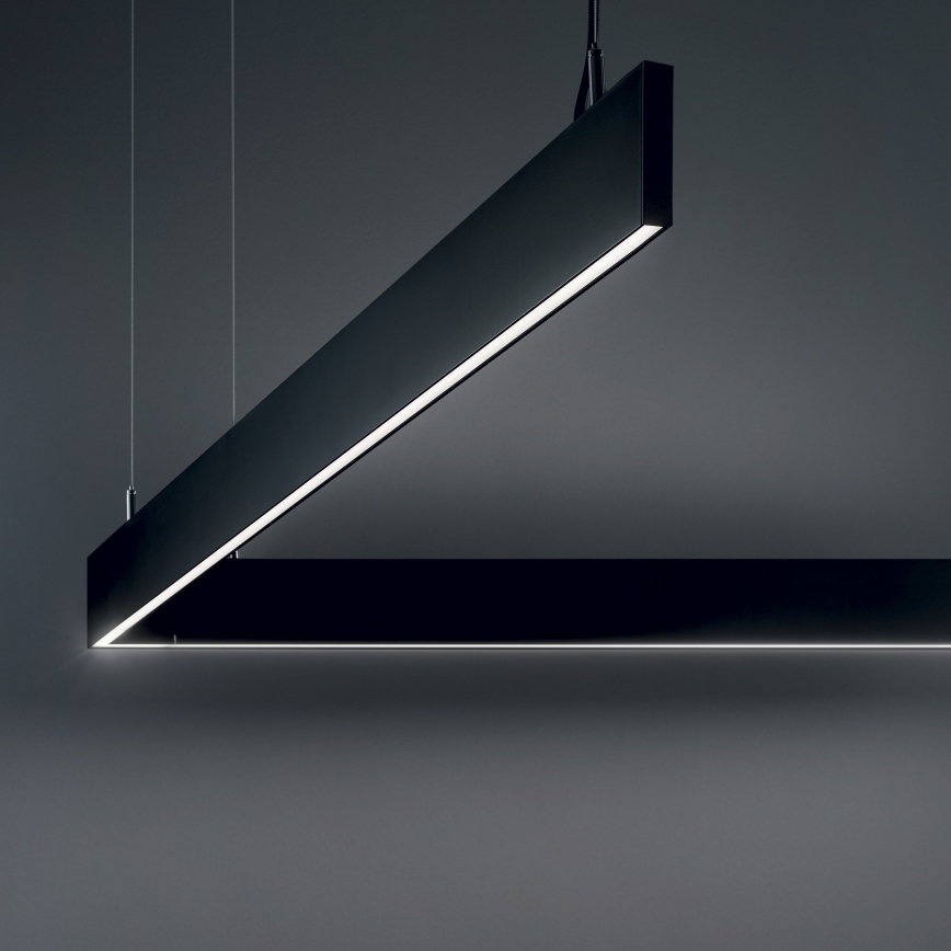 Ideal Lux - Suspension sur câble LINUS LED/32W/230V 3000K IRC 90 120 cm noir