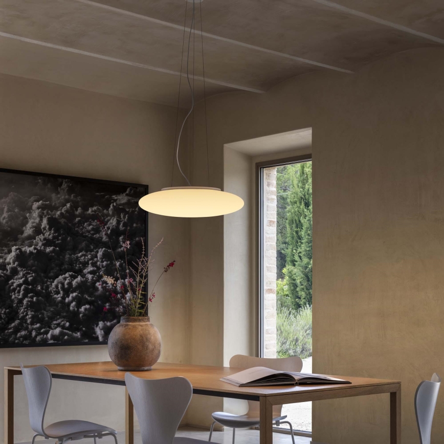 Ideal Lux - Suspension sur câble SMARTIES 3xE27/42W/230V 50 cm blanche