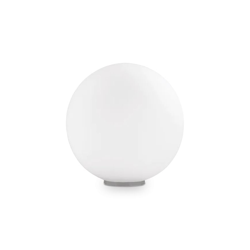 Ideal Lux - Tafellamp MAPA 1xE27/42W/230V Ø 20 cm wit