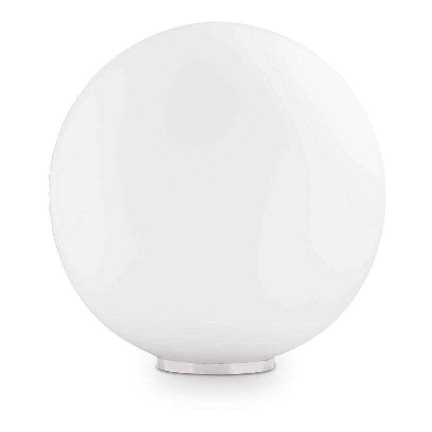 Ideal Lux - Tafellamp MAPA 1xE27/42W/230V Ø 40 cm wit