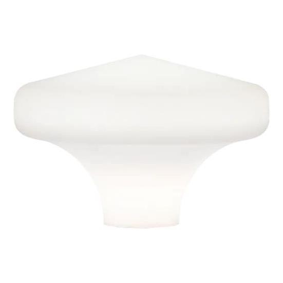 Ideal Lux - Universele vervangende lampenkap CLIO diameter 30 cm wit