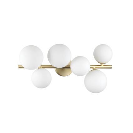 Ideal Lux - Vervangende lampenkap voor kroonluchter/armatuur/lamp PERLAGE Ø 12 cm wit