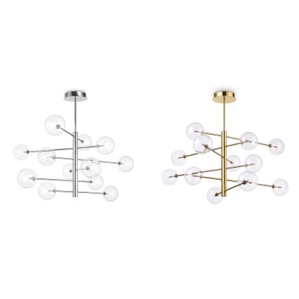 Ideal Lux - Vervangende lampenkap voor kroonluchter en lamp EQUINOXE Ø 15 cm, helder
