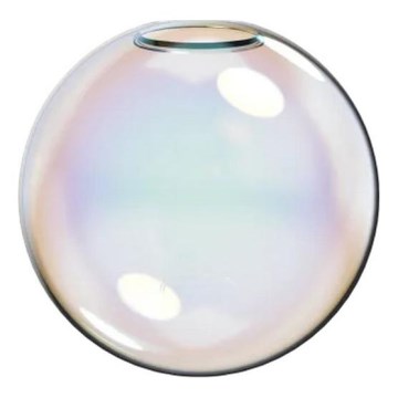 Ideal Lux - Vervangende lampenkap voor kroonluchter MAPA diameter 15 cm doorzichtig