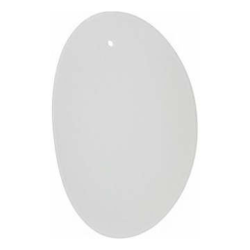 Ideal Lux - Vervangende lampenkap voor OVALINO-kroonluchter en plafondlamp, wit