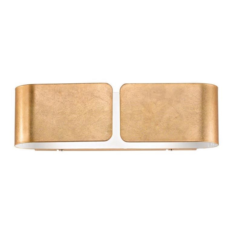 Ideal Lux - Wandlamp CLIP 2xE27/60W/230V goud