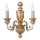 Ideal Lux - Wandlamp FIRENZE 2xE14/40W/230V goud