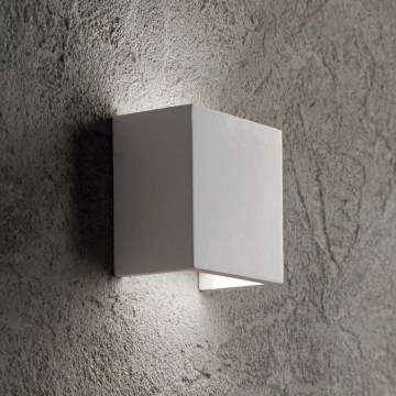 Ideal Lux - Wandlamp FLASH GESSO 1xG9/40W/230V wit