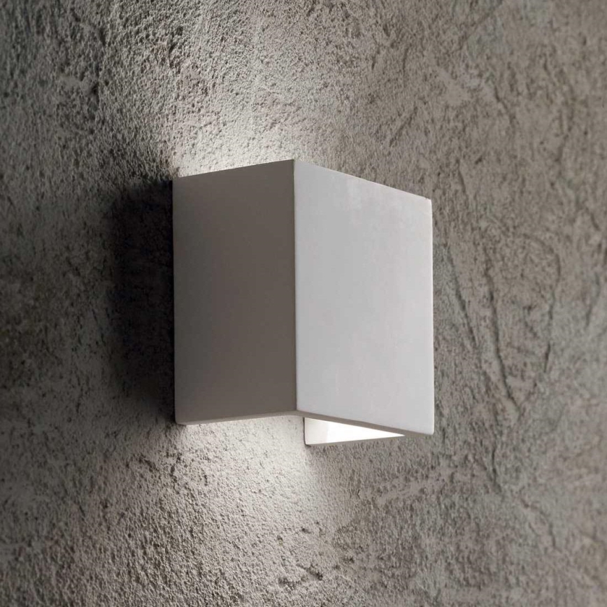 Ideal Lux - Wandlamp FLASH GESSO 1xG9/40W/230V wit