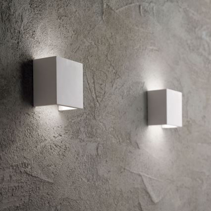 Ideal Lux - Wandlamp FLASH GESSO 1xG9/40W/230V wit