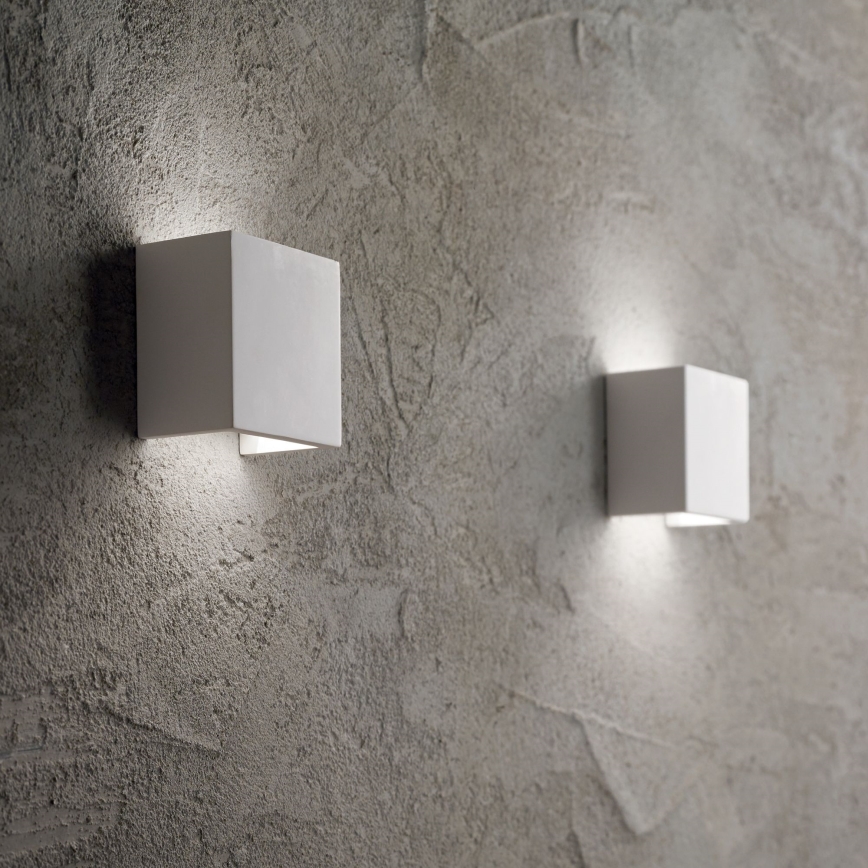 Ideal Lux - Wandlamp FLASH GESSO 1xG9/40W/230V wit
