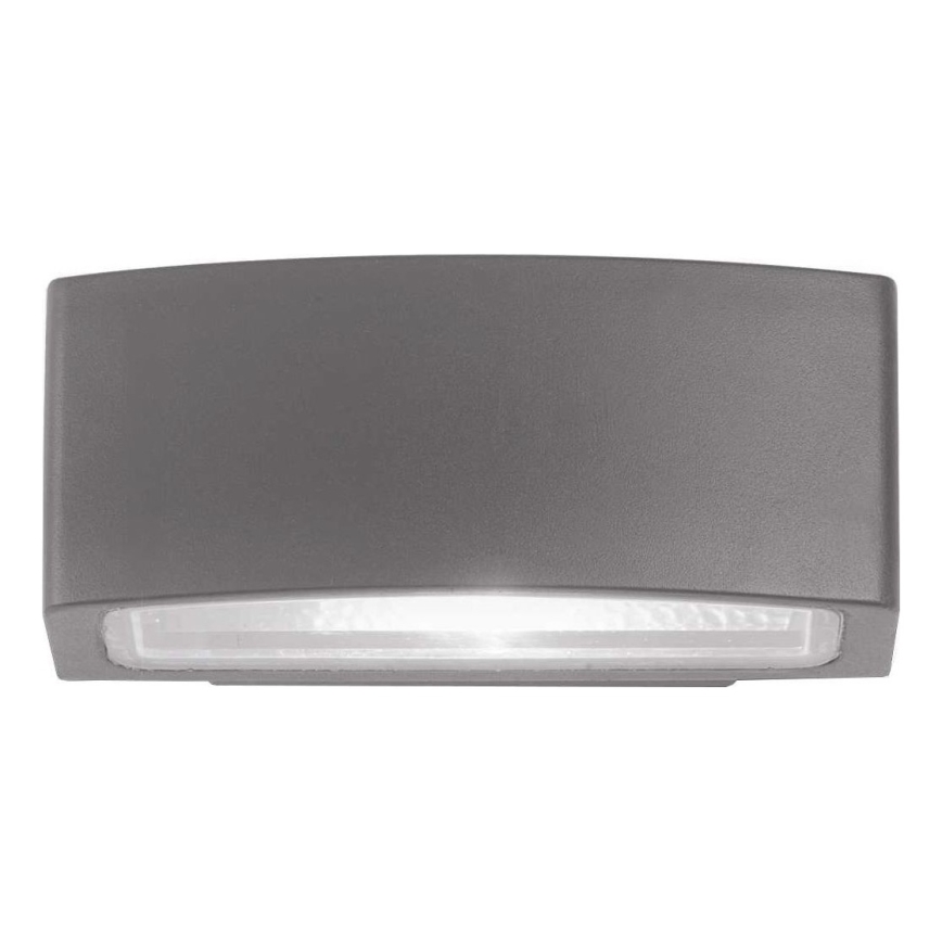 Ideal Lux - Wandlamp voor buiten ANDROMEDA 1xE27/60W/230V IP55 antraciet