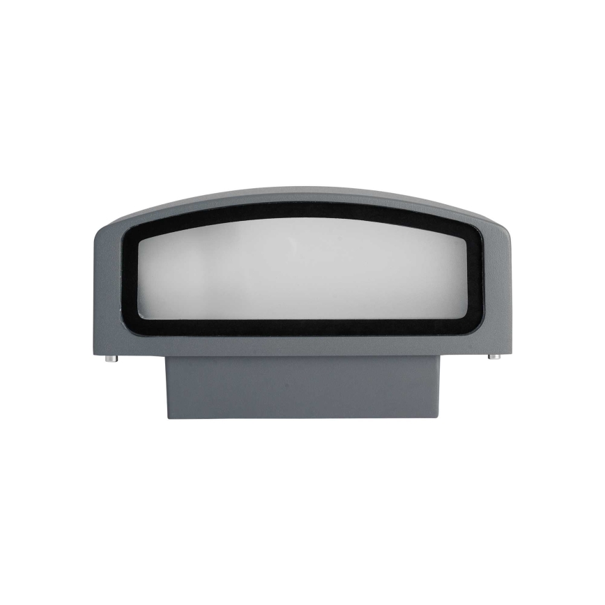Ideal Lux - Wandlamp voor buiten ANDROMEDA 1xE27/60W/230V IP55 antraciet