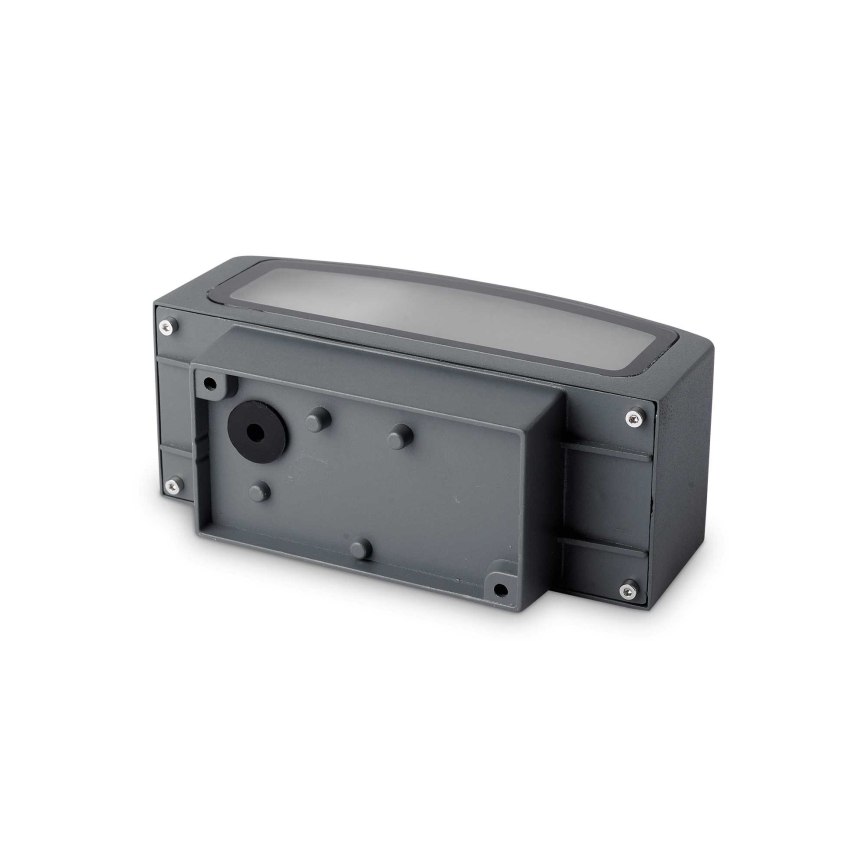 Ideal Lux - Wandlamp voor buiten ANDROMEDA 1xE27/60W/230V IP55 antraciet