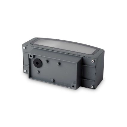 Ideal Lux - Wandlamp voor buiten ANDROMEDA 1xE27/60W/230V IP55 zwart