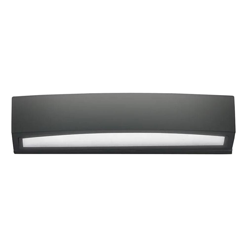 Ideal Lux - Wandlamp voor buiten ANDROMEDA 2xE27/60W/230V IP55 zwart
