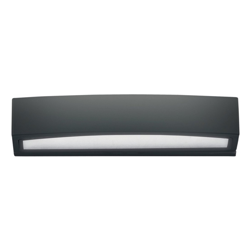 Ideal Lux - Wandlamp voor buiten ANDROMEDA 2xE27/60W/230V IP55 zwart