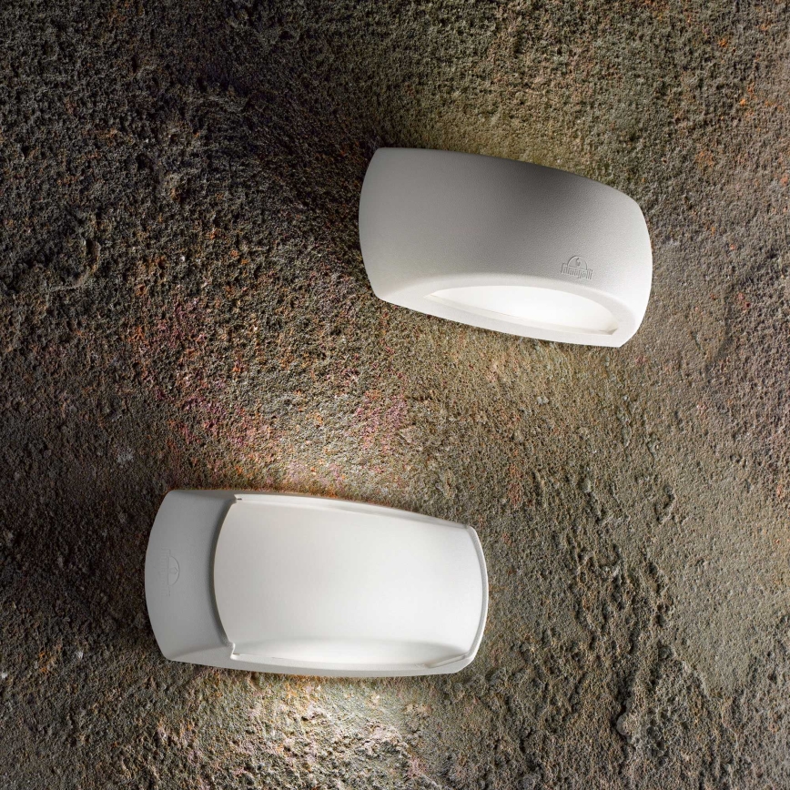 Ideal Lux - Wandlamp voor buiten FELIX 1xE27/23W/230V IP66 wit