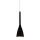 Ideal Lux - Zwarte hanglamp 1xE14/40W/230V