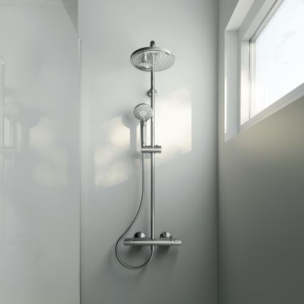 Ideal Standard A7208AA - Doucheset met thermostatische mengkraan CERATHERM T25, glanzend chroom