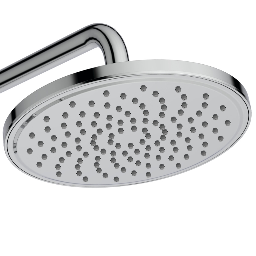 Ideal Standard A7208AA - Ensemble de douche avec mitigeur thermostatique CERATHERM T25, finition chrome brillant