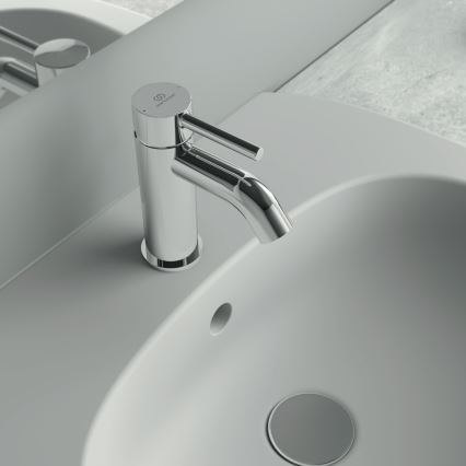 Ideal Standard BC268AA - Wastafelmengkraan CERALINE 14,7 cm glanzend chroom