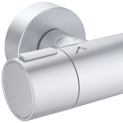 Ideal Standard BD583SI - Ensemble de douche avec mitigeur thermostatique CERATHERM ALU+ finition chrome mat