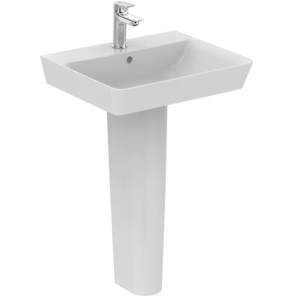 Ideal Standard E029901 - Wandgemonteerde wastafel CONNECT AIR 55x46 cm keramiek/wit