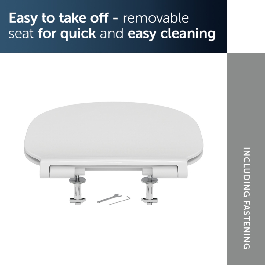 Ideal Standard E036601 - Toiletzitting SoftClose CONNECT AIR wit