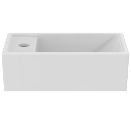Ideal Standard E211301 - Lavabo suspendu I.LIFE S 37 x 21 cm en céramique, blanc