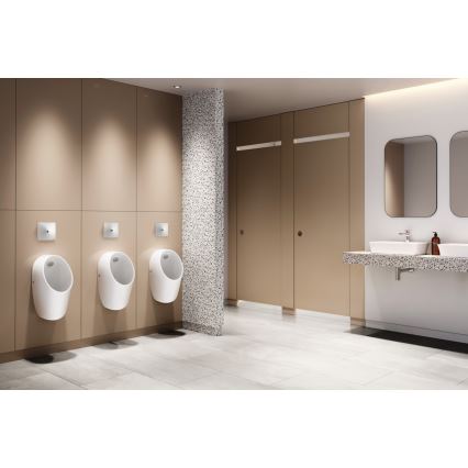 Ideal Standard E253701 - Urinoir I.LIFE, arrivée d'eau arrière, évacuation arrière, céramique/blanc