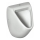 Ideal Standard K553901 - EUROVIT urinoir met bovenaansluiting en achteraansluiting, keramiek/wit