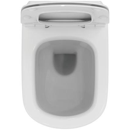 Ideal Standard T354601 - WC suspendu TESI avec abattant SoftClose, céramique/blanc