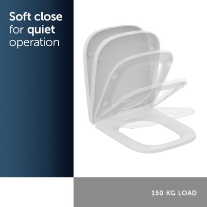 Ideal Standard T468301 - Toiletzitting SoftClose I.LIFE B wit