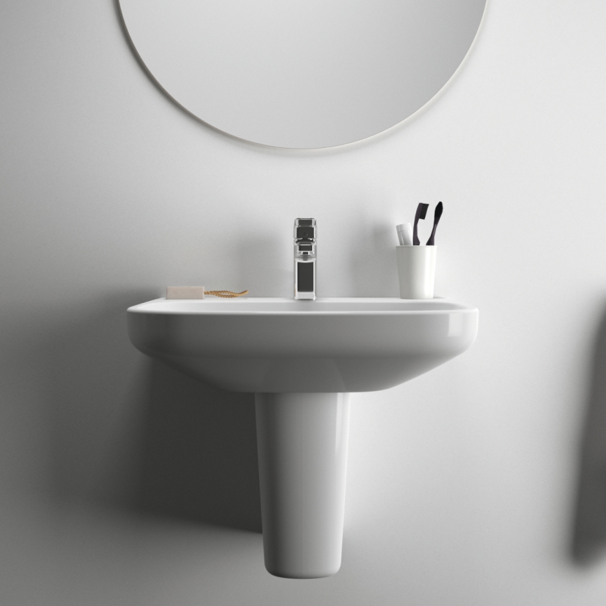 Ideal Standard T470501 - Lavabo suspendu I.LIFE A 60x48 cm céramique/blanc