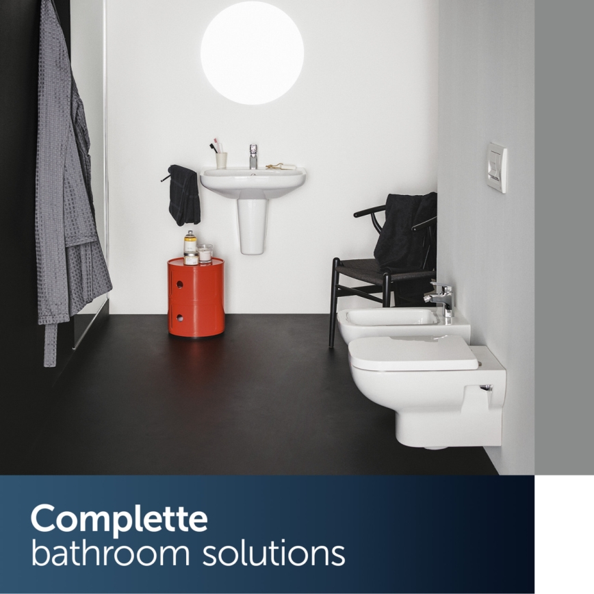 Ideal Standard T471701 - Hangend toilet zonder spoelrand I.LIFE A keramiek/wit