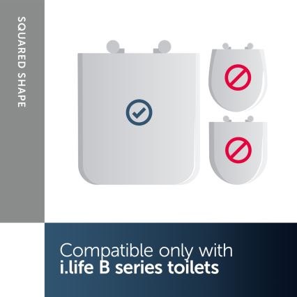 Ideal Standard T500301 - WC-bril SoftClose I.LIFE B wit