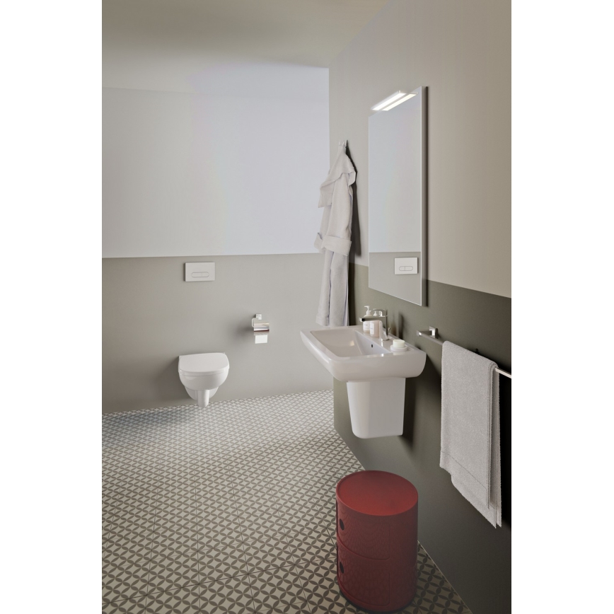 Ideal Standard V302701 - EUROVIT hangend wastafel 60x46 cm keramiek/wit